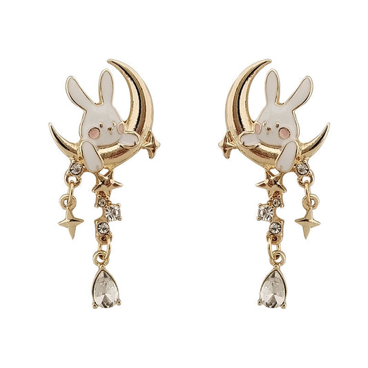 Lunar Bunny Earrings