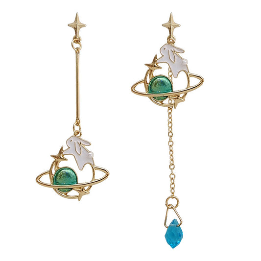 Bunny Planet Earrings