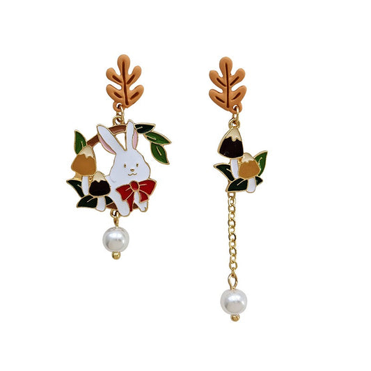 Autumn Mushrooms Earrings