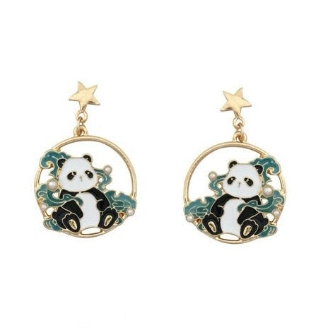 Panda Breeze Earrings