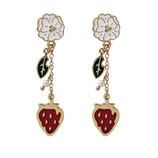 Strawberry Blossom Earrings
